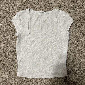 Garage Portia Square Neckline T Shirt
